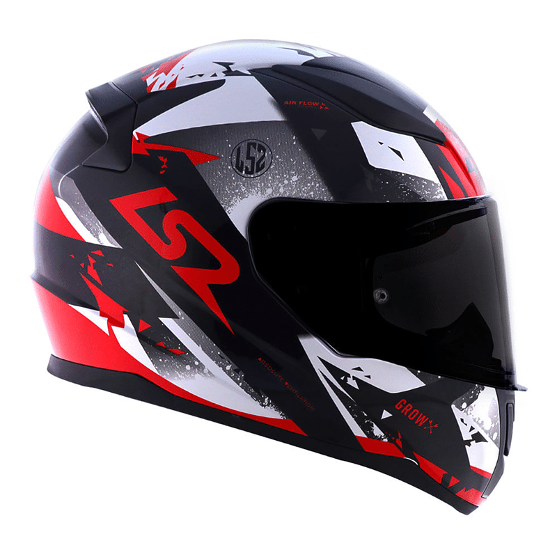 Casco ls2 negro online brillante